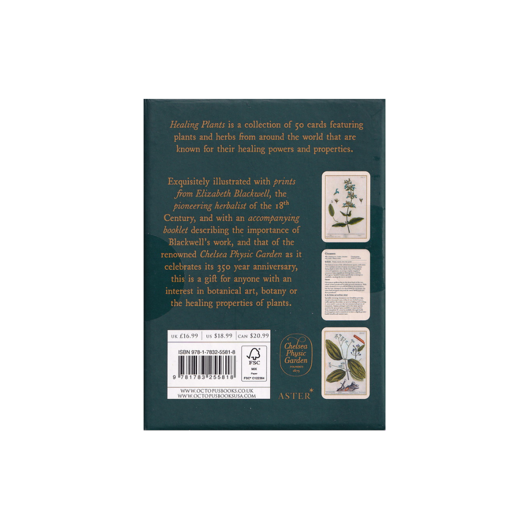 Healing Plants. 50 Botanical Cards. NEW.