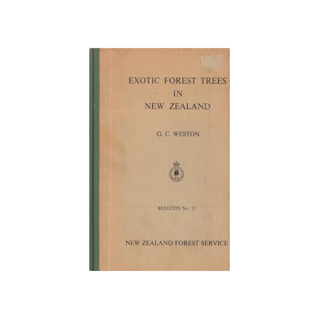 Exotic Forest Trees in New Zealand 1957.
