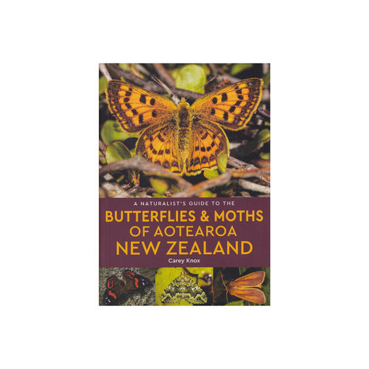 A Naturalists Guide to the Butterflies & Moths of New Zealand. NEW.