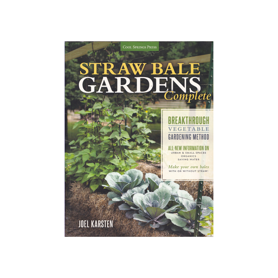 Straw Bale Gardens Complete.
